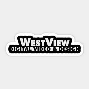 WestView Digital Logo Sticker